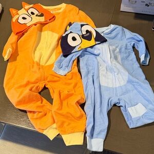 Bluey onesie pajamas- Bluey & Bingo
